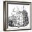 Bear Garden, Southwark, London, 1574-Cornelis de Visscher-Framed Giclee Print