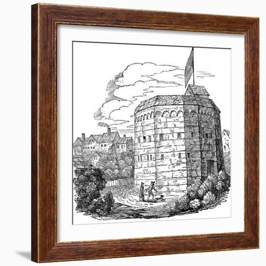 Bear Garden, Southwark, London, 1574-Cornelis de Visscher-Framed Giclee Print