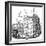 Bear Garden, Southwark, London, 1574-Cornelis de Visscher-Framed Giclee Print