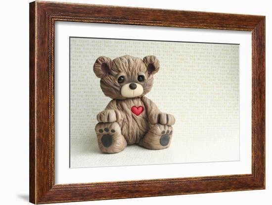 Bear Heart-null-Framed Photographic Print