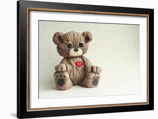 Bear Heart-null-Framed Photographic Print