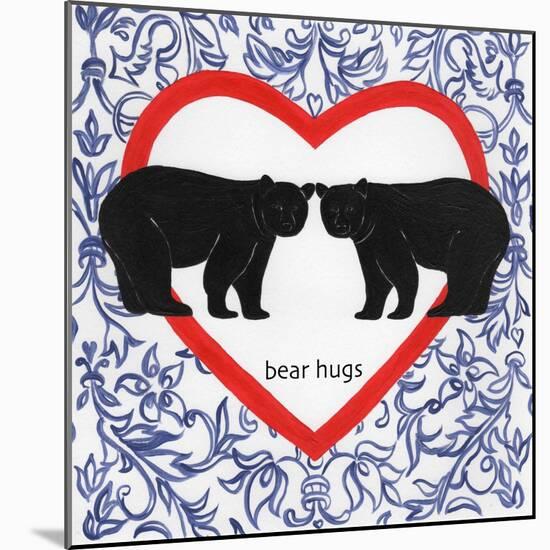 Bear Hugs-Gigi Begin-Mounted Giclee Print