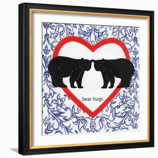 Bear Hugs-Gigi Begin-Framed Giclee Print