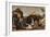 Bear Hunt Or, Battle Between Dogs and Bears-Paul De Vos-Framed Giclee Print