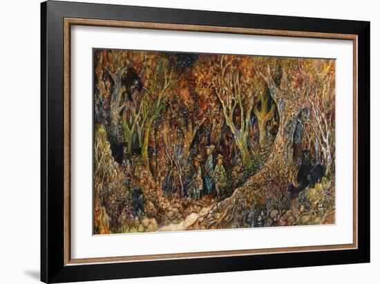 Bear Hunters-Bill Bell-Framed Giclee Print