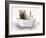 Bear In Bathtub-Matthew Piotrowicz-Framed Art Print