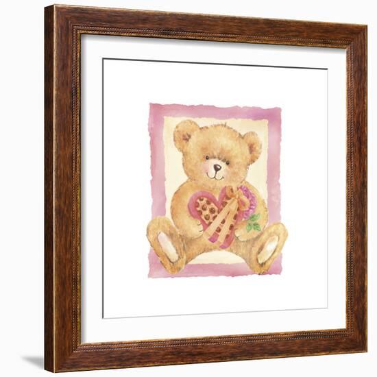 Bear in Love 3-Maria Trad-Framed Giclee Print