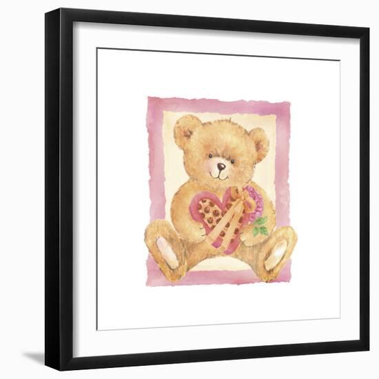 Bear in Love 3-Maria Trad-Framed Giclee Print