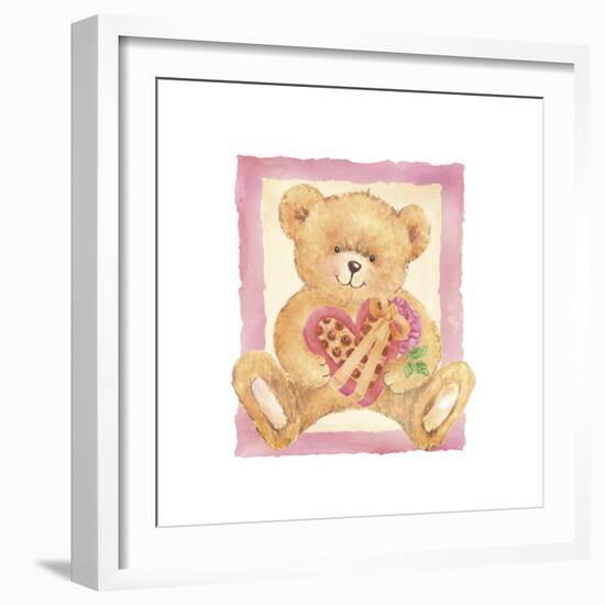 Bear in Love 3-Maria Trad-Framed Giclee Print