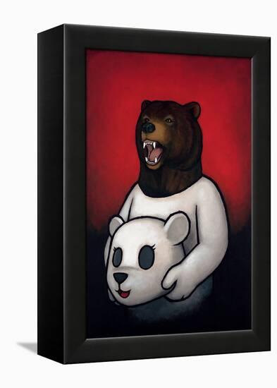 Bear in Mind-Luke Chueh-Framed Stretched Canvas