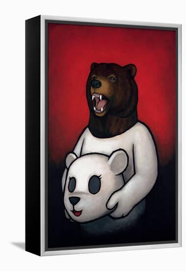 Bear in Mind-Luke Chueh-Framed Stretched Canvas