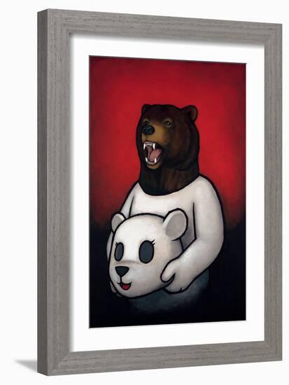 Bear in Mind-Luke Chueh-Framed Art Print