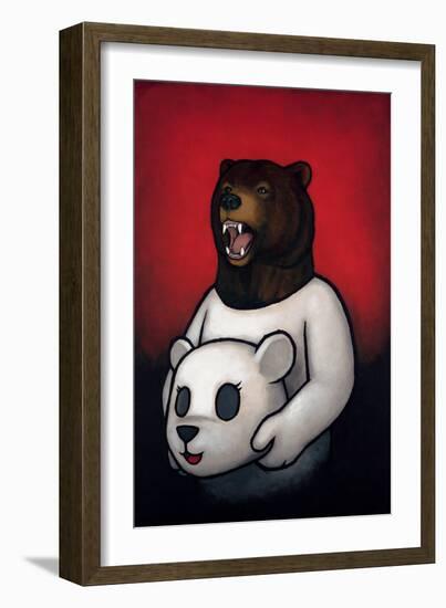 Bear in Mind-Luke Chueh-Framed Art Print