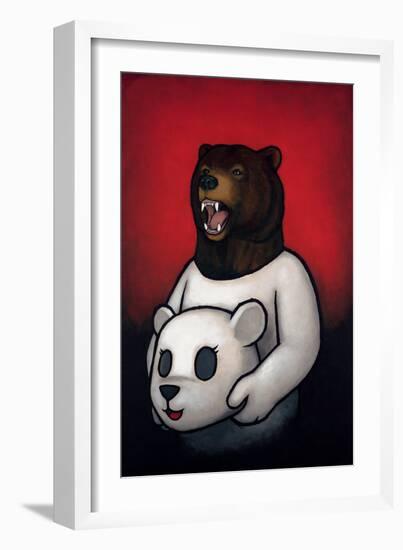 Bear in Mind-Luke Chueh-Framed Art Print