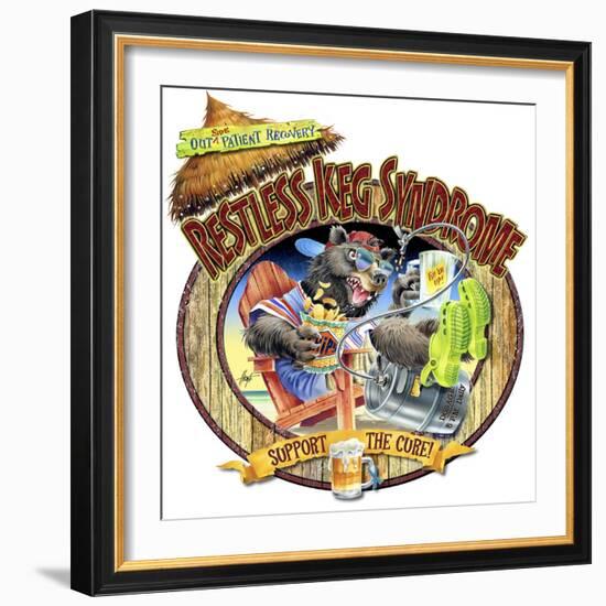 Bear Keg Syndrome-James Mazzotta-Framed Giclee Print