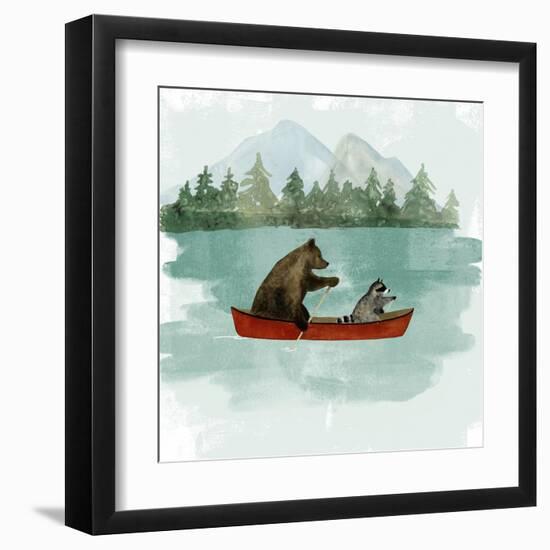 Bear Lake I-Victoria Barnes-Framed Art Print