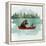 Bear Lake I-Victoria Barnes-Framed Stretched Canvas