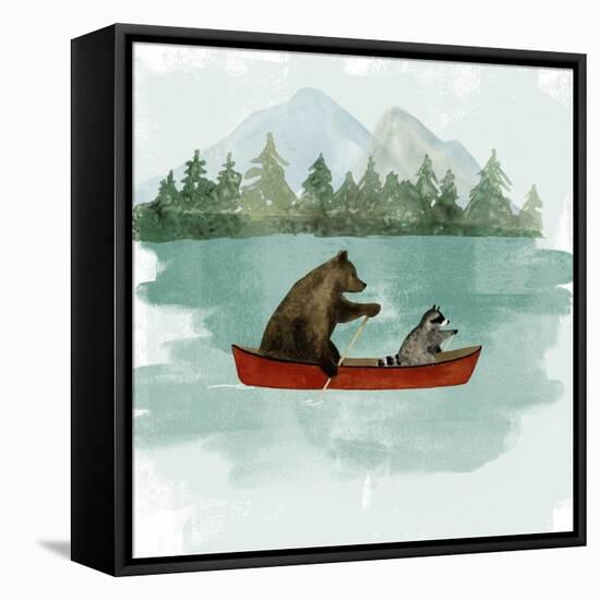 Bear Lake I-Victoria Barnes-Framed Stretched Canvas