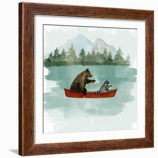 Bear Lake I-Victoria Barnes-Framed Art Print