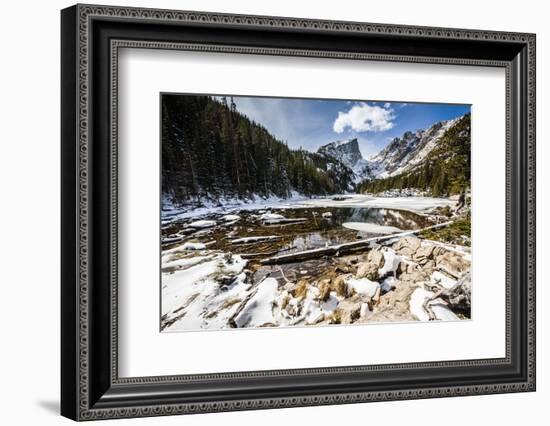 Bear Lake in Winter-Michael Nolan-Framed Photographic Print