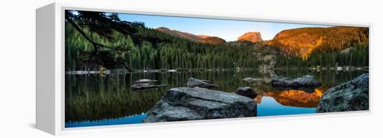 Bear Lake Rocky Mntn Natl Park Colorado-Steve Gadomski-Framed Premier Image Canvas