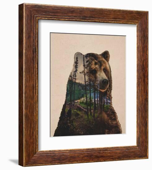 Bear Lake-Davies Babies-Framed Art Print