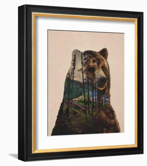 Bear Lake-Davies Babies-Framed Art Print