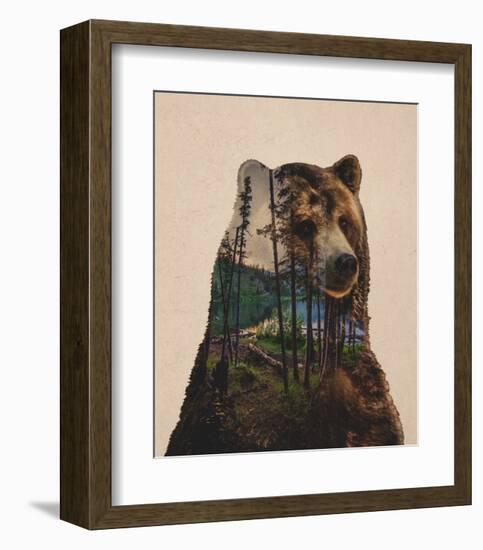 Bear Lake-Davies Babies-Framed Art Print