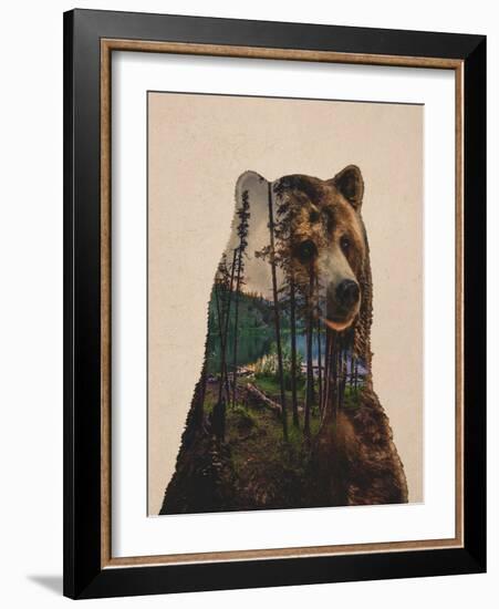 Bear Lake-Davies Babies-Framed Art Print