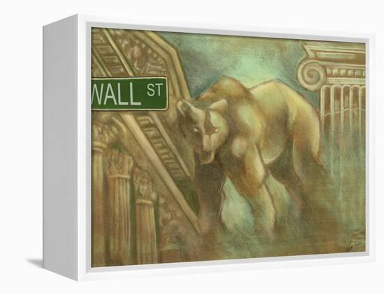 Bear Market-Ethan Harper-Framed Stretched Canvas