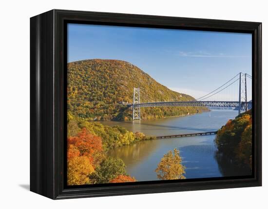 Bear Mountain Bridge spanning the Hudson River-Rudy Sulgan-Framed Premier Image Canvas