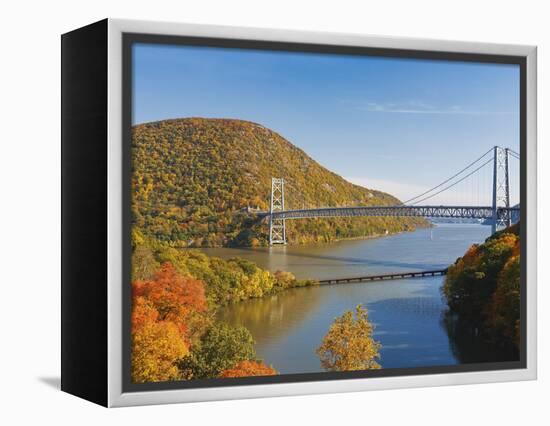 Bear Mountain Bridge spanning the Hudson River-Rudy Sulgan-Framed Premier Image Canvas