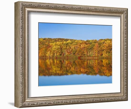 Bear Mountain State Park in autumn-Rudy Sulgan-Framed Photographic Print