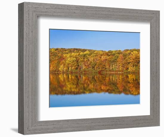 Bear Mountain State Park in autumn-Rudy Sulgan-Framed Photographic Print