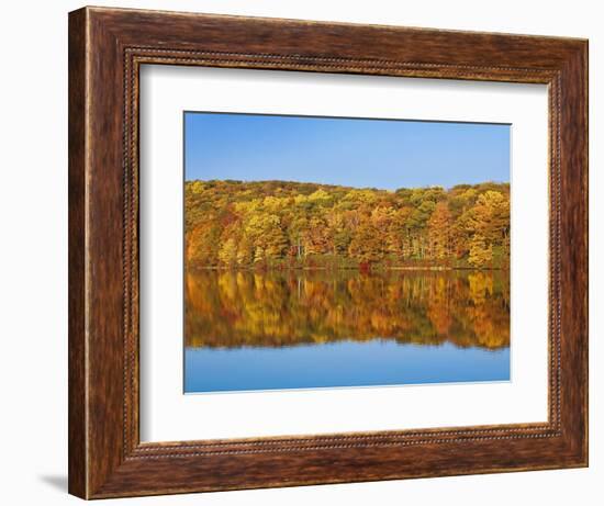 Bear Mountain State Park in autumn-Rudy Sulgan-Framed Photographic Print