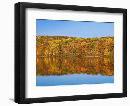 Bear Mountain State Park in autumn-Rudy Sulgan-Framed Photographic Print