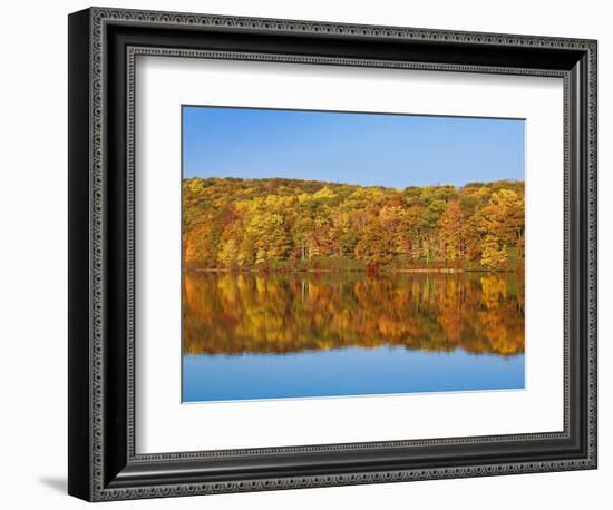 Bear Mountain State Park in autumn-Rudy Sulgan-Framed Photographic Print