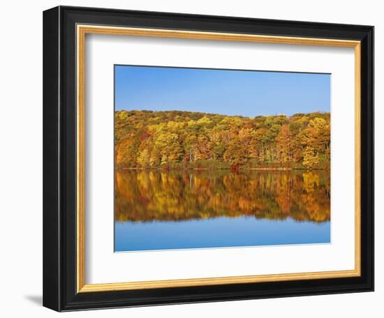 Bear Mountain State Park in autumn-Rudy Sulgan-Framed Photographic Print