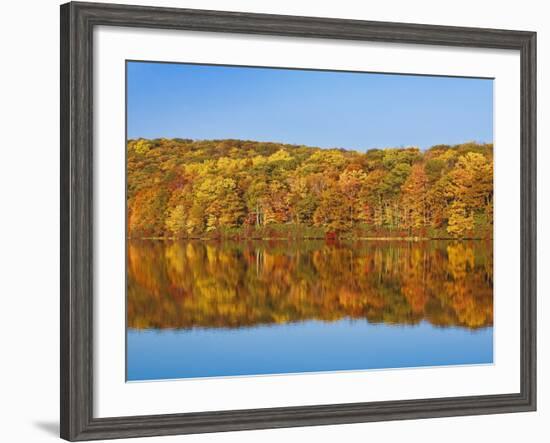 Bear Mountain State Park in autumn-Rudy Sulgan-Framed Photographic Print