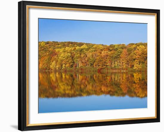 Bear Mountain State Park in autumn-Rudy Sulgan-Framed Photographic Print