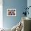 Bear Multicolour-Sarah Stribbling-Framed Art Print displayed on a wall