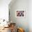 Bear Multicolour-Sarah Stribbling-Framed Art Print displayed on a wall