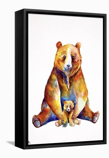 Bear Necessities-Marc Allante-Framed Premier Image Canvas