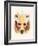 Bear Paper Mask-Florent Bodart-Framed Giclee Print