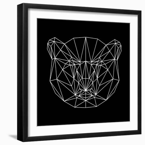 Bear Polygon-Lisa Kroll-Framed Premium Giclee Print