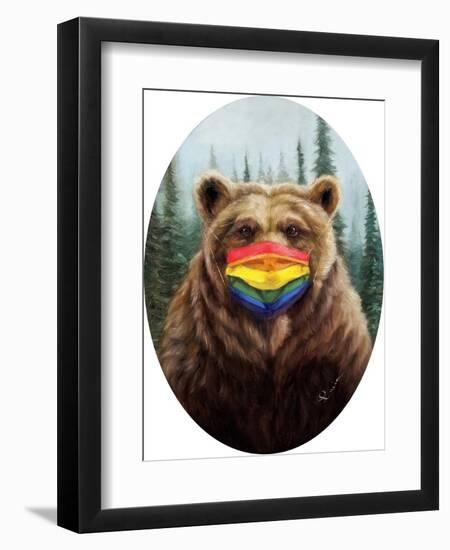 Bear Pride-Lucia Heffernan-Framed Art Print