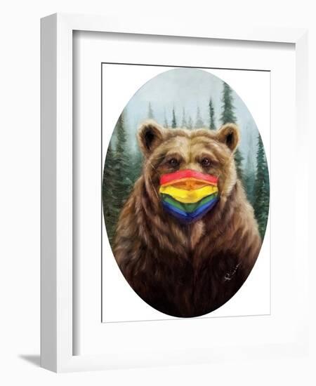 Bear Pride-Lucia Heffernan-Framed Art Print