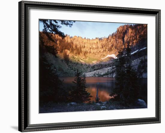 Bear River Range, Cache National Forest, Upper Bloomington Lake, Idaho, USA-Scott T. Smith-Framed Photographic Print