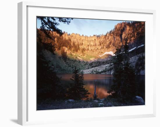 Bear River Range, Cache National Forest, Upper Bloomington Lake, Idaho, USA-Scott T. Smith-Framed Photographic Print