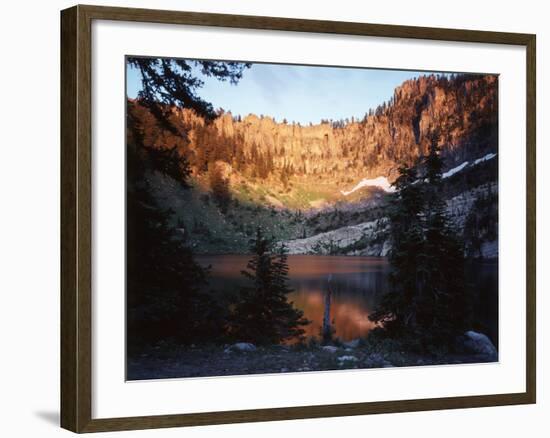 Bear River Range, Cache National Forest, Upper Bloomington Lake, Idaho, USA-Scott T. Smith-Framed Photographic Print